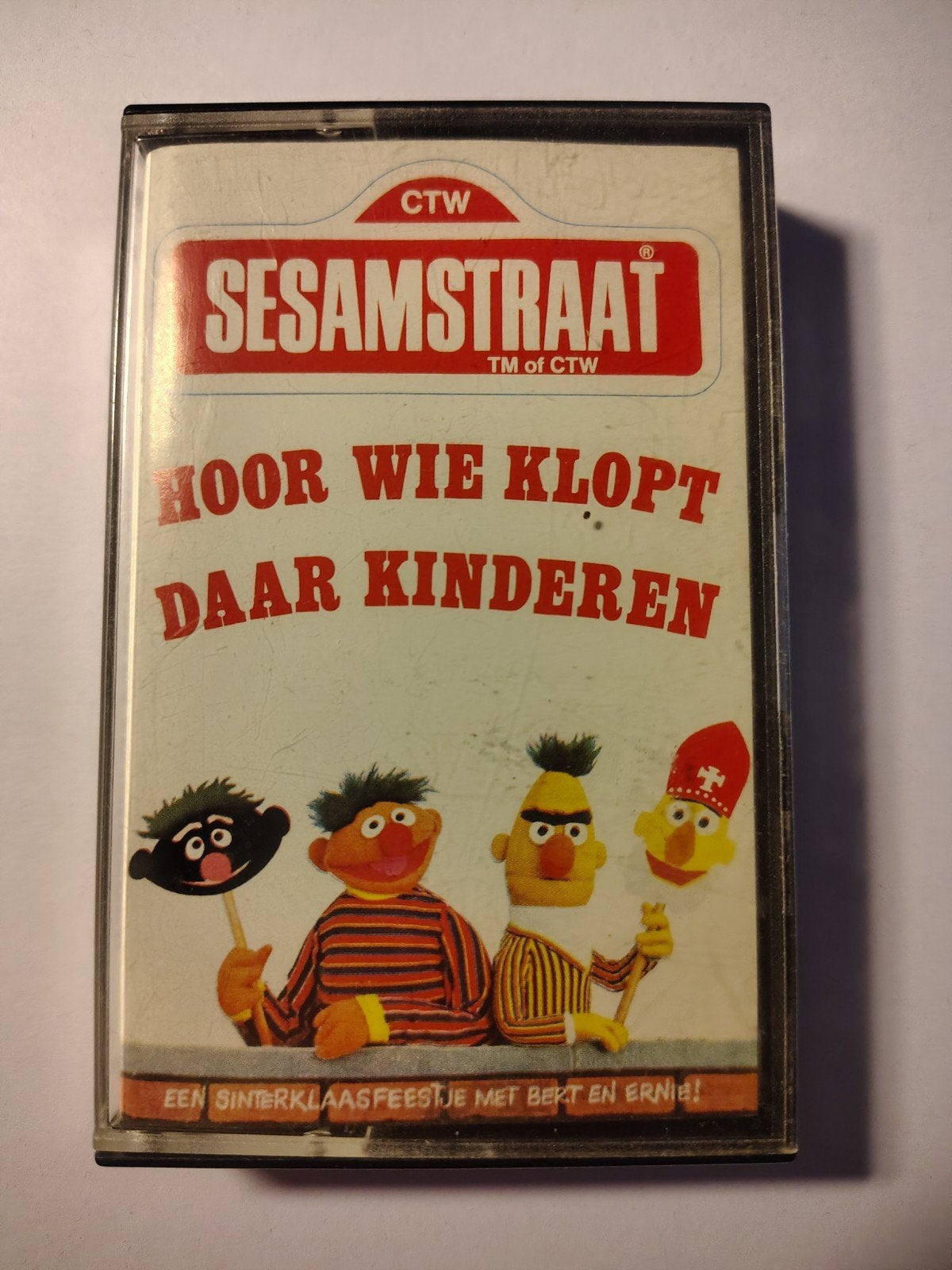 Sesamstraat - Hoor wie klopt daar kinderen Cassette, Cd's en Dvd's, Cassettebandjes, Ophalen of Verzenden, Zo goed als nieuw, Kinderen en Jeugd