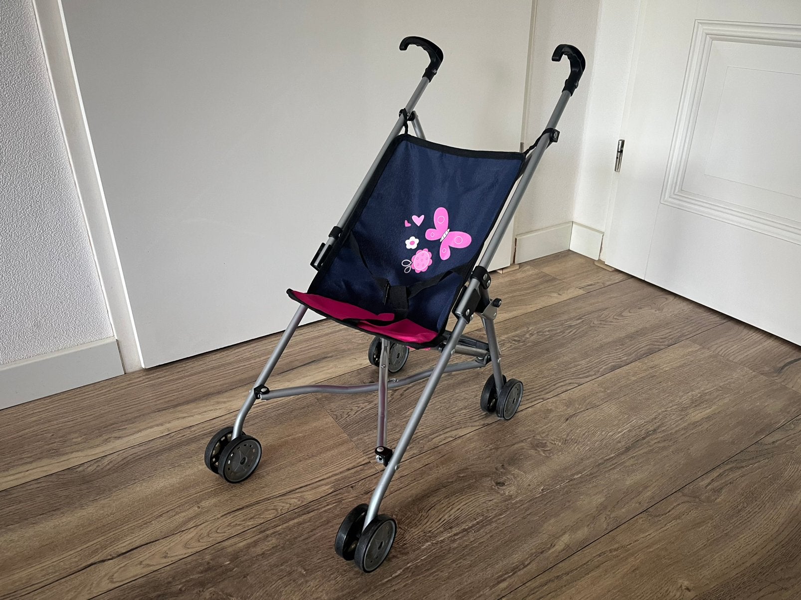 Poppenwagen/ buggy, Ophalen, Zo goed als nieuw, Babypop