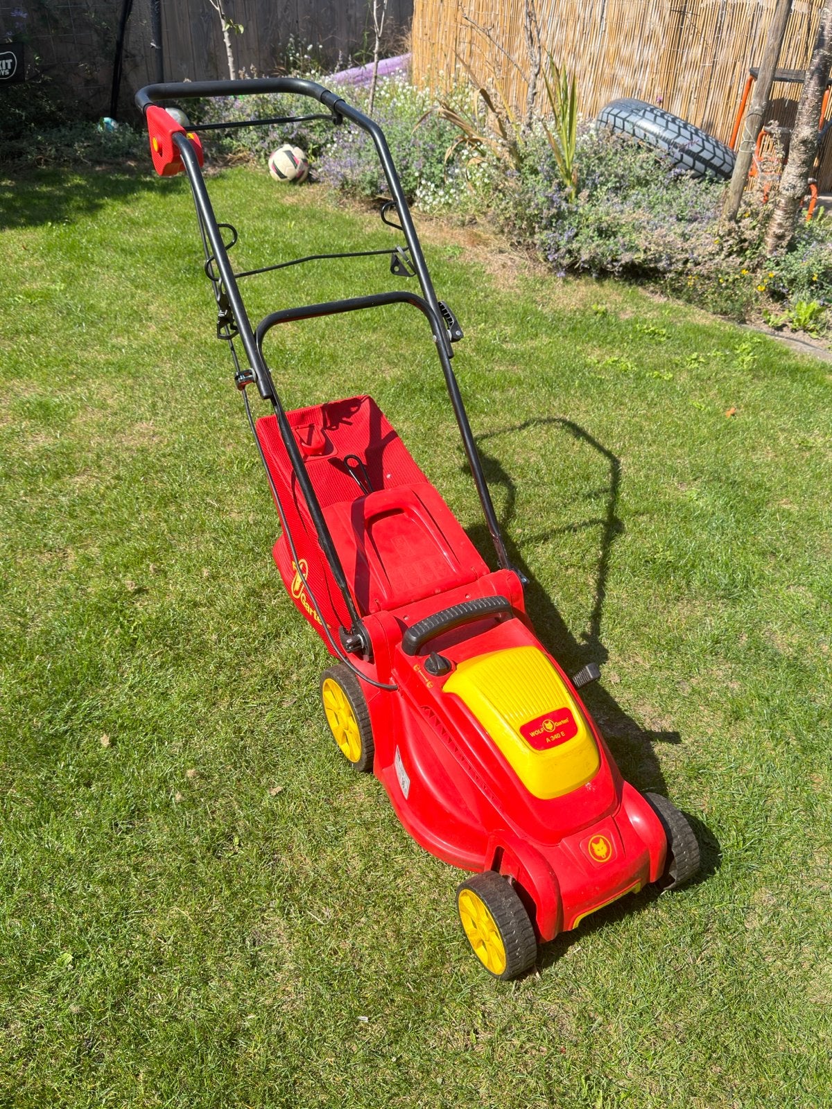 WOLF-Garten Elektrische Grasmaaier, Cirkelmaaier, Gebruikt, Elektrische grasmaaier, Ophalen of Verzenden