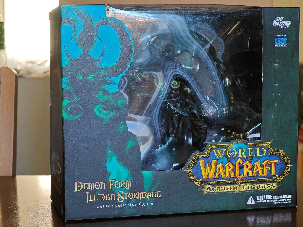 World of Warcraft - Illidan Stormrage (Demon Form) igure, Ophalen of Verzenden, Zo goed als nieuw