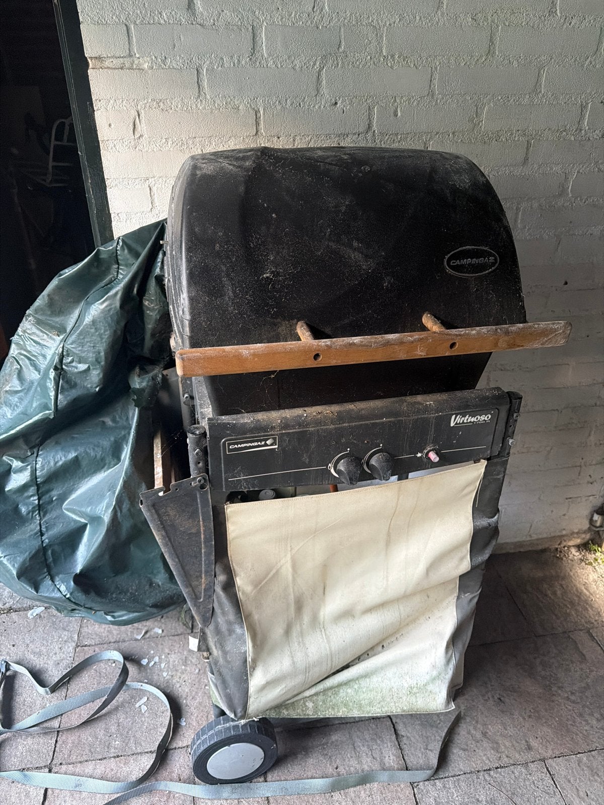 Campingaz Virtuoso gasbarbecue, Ophalen, Gebruikt