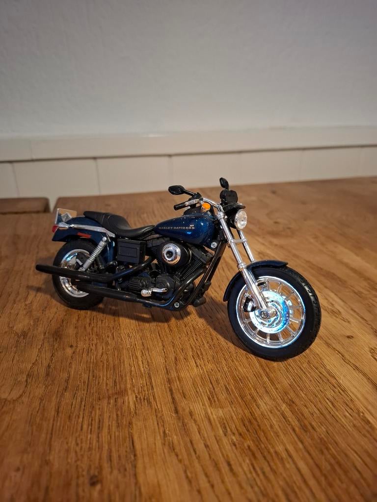 Miniatuur Harley-Davidson Motorfiets - ca. 20 cm, Hobby en Vrije tijd, Modelbouw | Auto's en Voertuigen, Overige merken, Ophalen of Verzenden