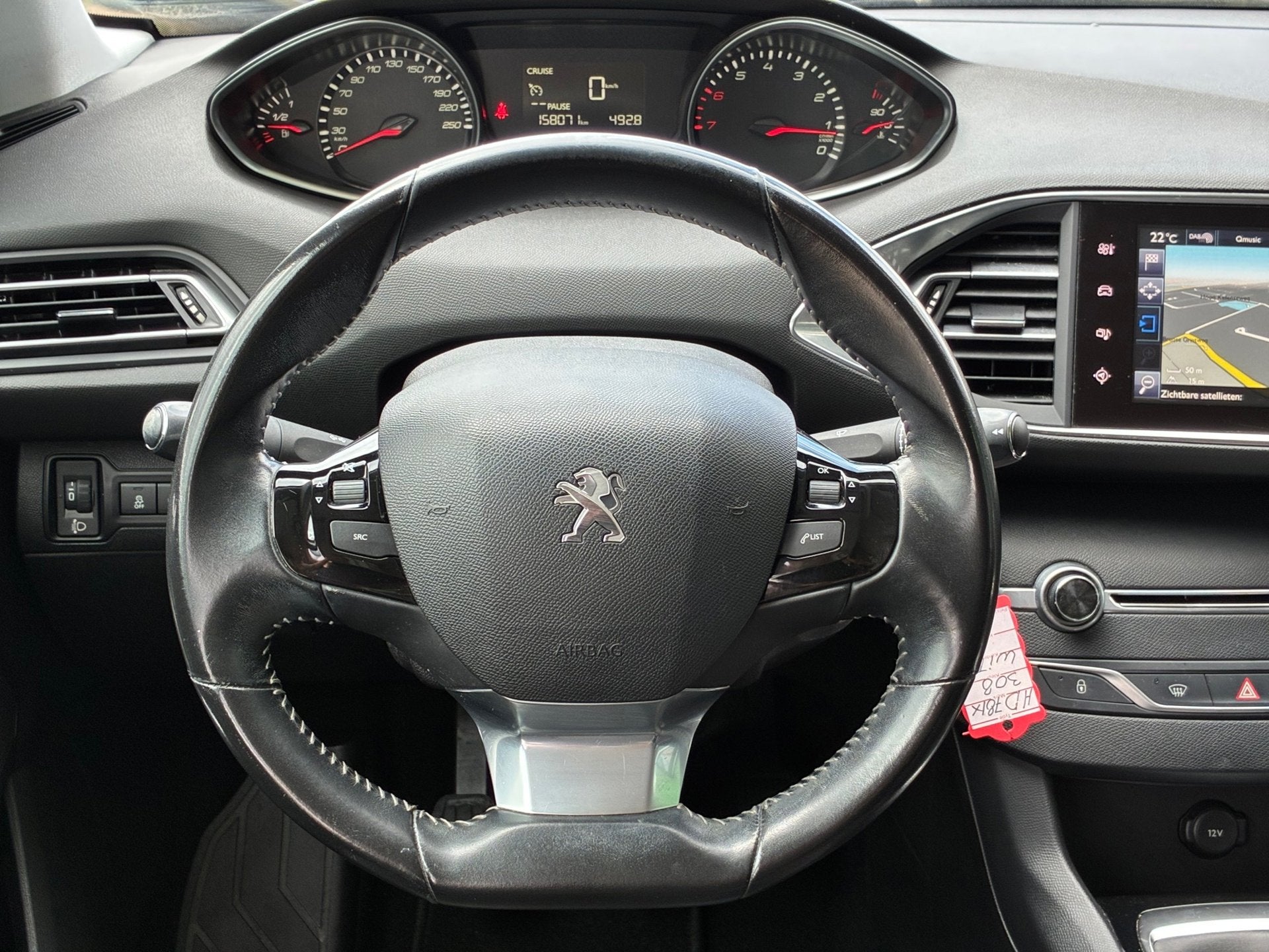 Peugeot 308 1.2 PureTech Style|2e Eigenaar|D-riem v.v.|Navig, Auto's, Voorwielaandrijving, Gebruikt, Euro 6, Origineel Nederlands