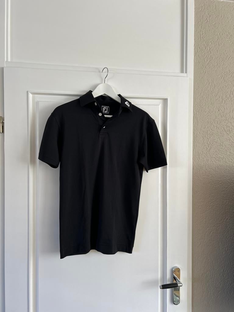 FootJoy Golf Polo - Diep Zwart - Maat XS - Nieuw, Ophalen of Verzenden, Nieuw