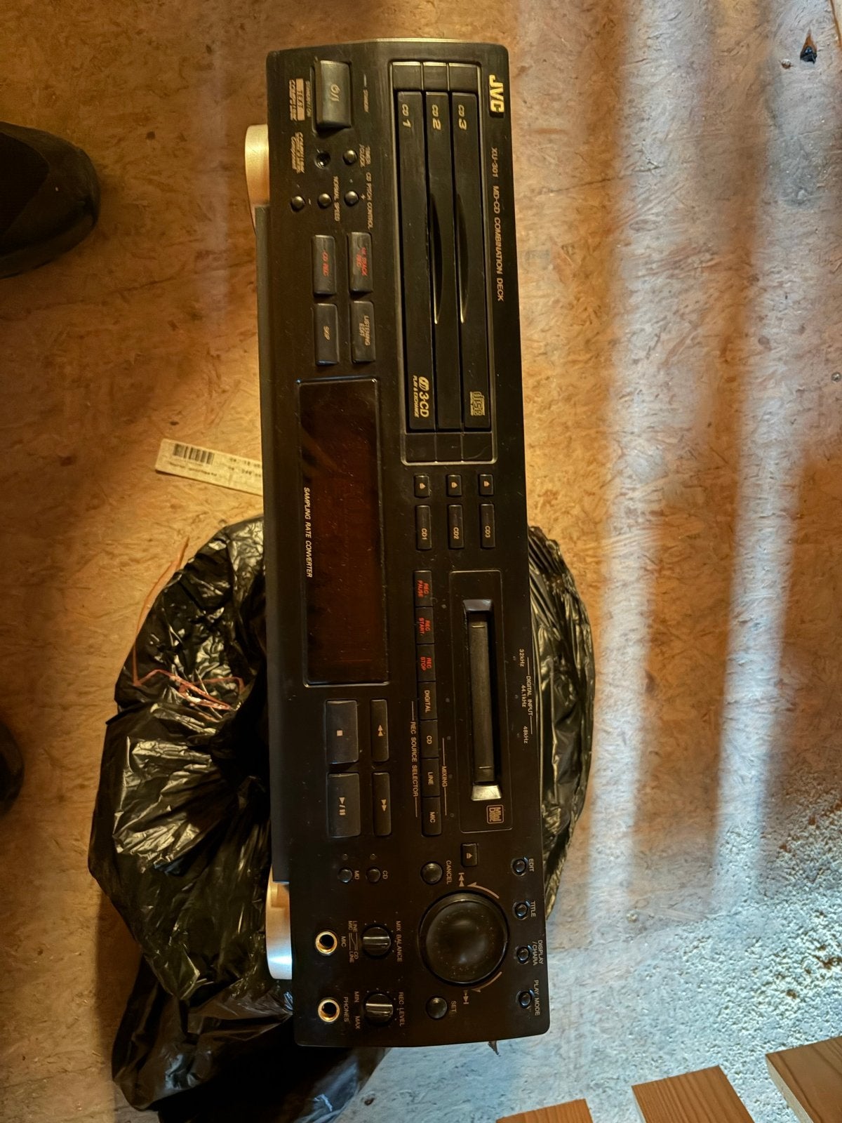 JVC XL-Z301 MD-CD Combinatie Deck - Zeldzaam!, Audio, Tv en Foto, Cd-spelers, Ophalen of Verzenden, Gebruikt, JVC, Wisselaar