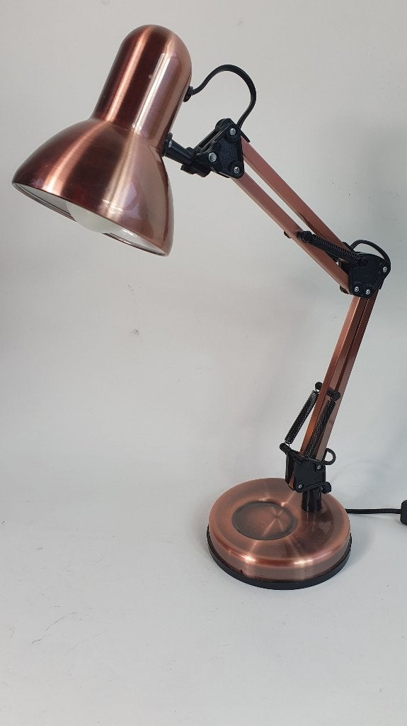 Bronzen tafellamp, bureaulamp, Present Time. S37, Tweedehands verkoop, Tweedehands verkoop, Gebruikt, Ophalen of Verzenden