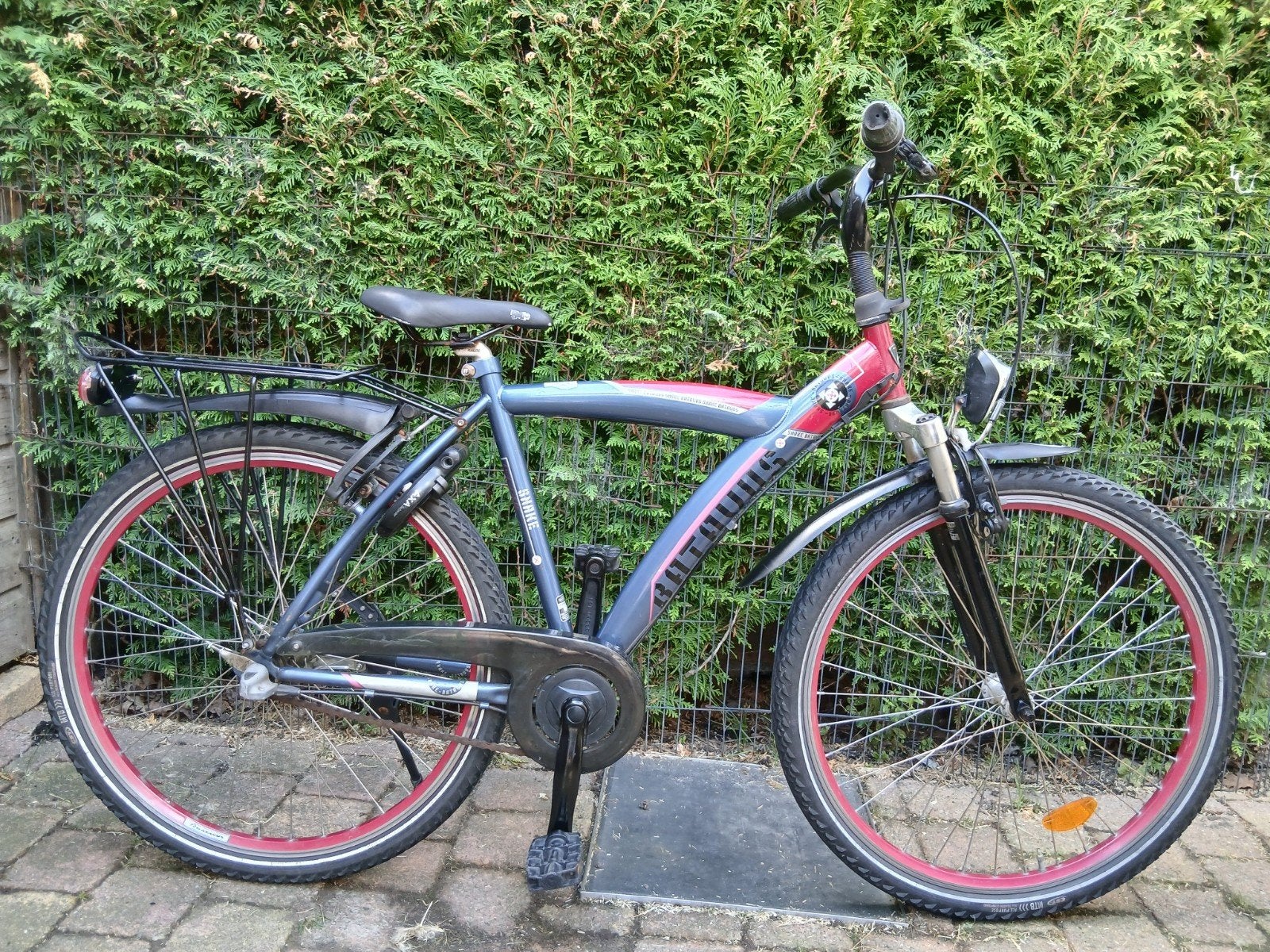 Batavus Snake jongensfiets 26 inch 3 versnellingen, Terugtraprem, Gebruikt, Versnellingen, Batavus Snake fiets