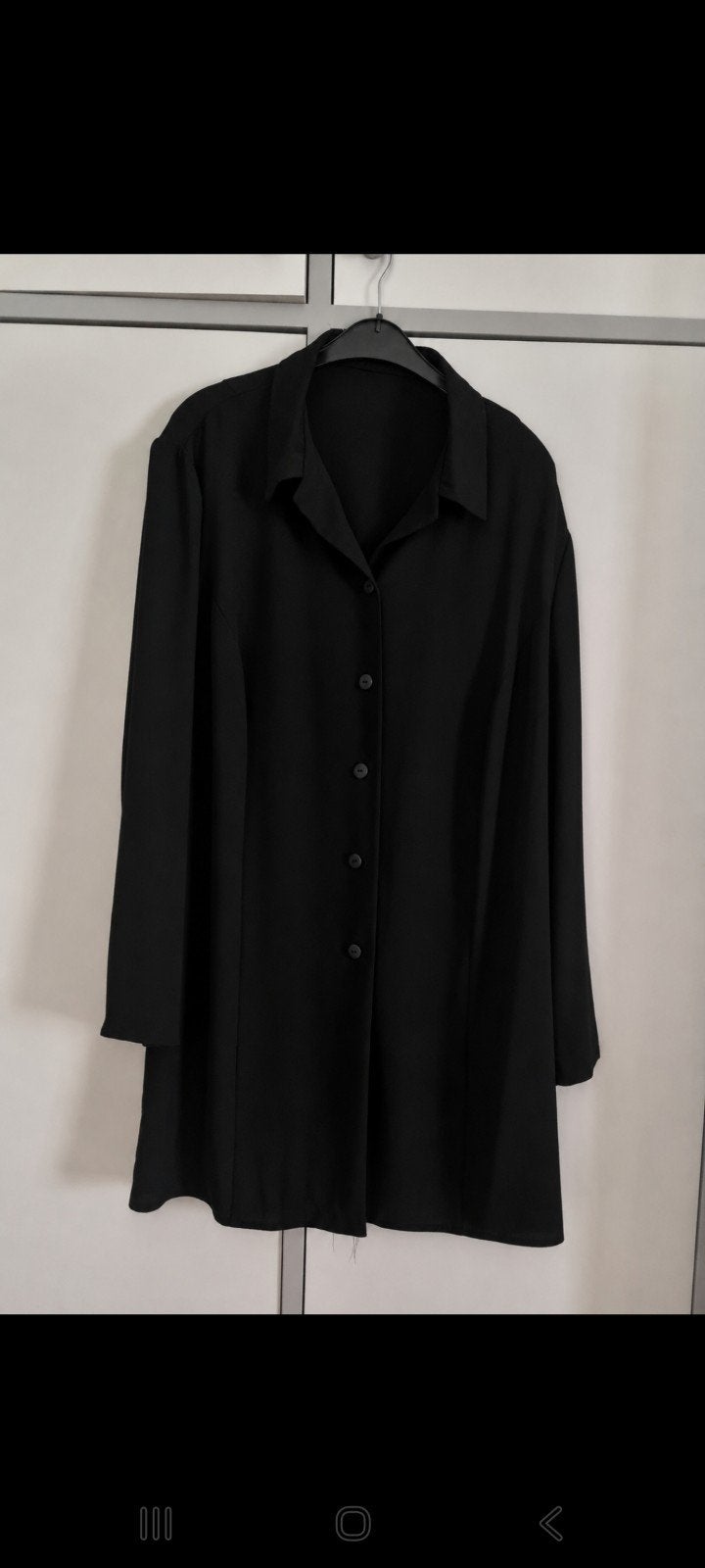 Rio lange zwarte blazer, maat 54, Rio, Zwart, Ophalen of Verzenden, Zo goed als nieuw