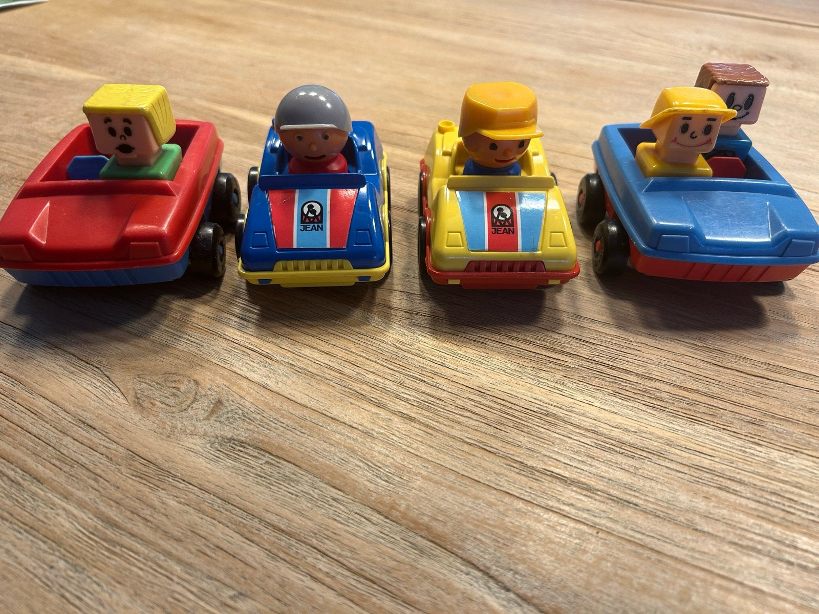 Vintage JEAN speelgoedautootjes uit West-Duitsland, Ophalen, Gebruikt