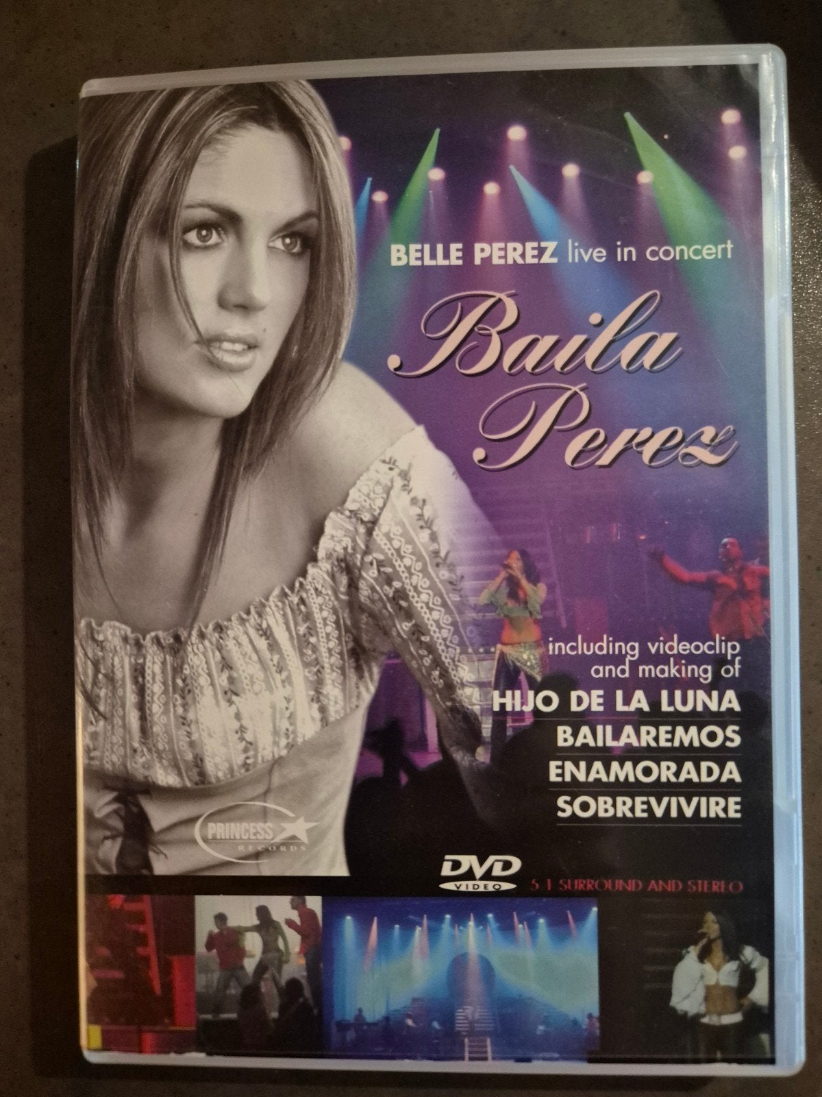 Belle Perez - Live in Concert: Baila Perez DVD, Alle leeftijden, Nederlands, Ophalen of Verzenden, Zo goed als nieuw