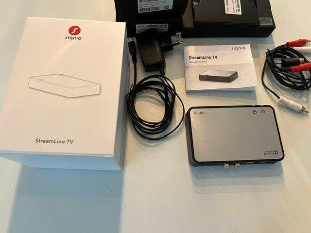 ZGAN Signia StreamLine TV - Audio Streamer voor Hoortoestell, Ophalen of Verzenden, Zo goed als nieuw, Audio