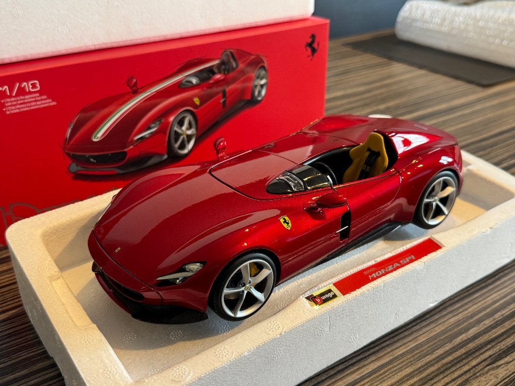 Ferrari Monza SP1 Bburago 1:18, Ophalen, Nieuw, Bburago