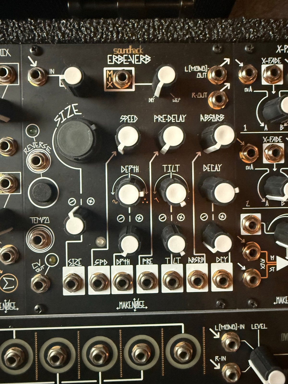 Make Noise Erbe-Verb Black and Gold, Muziek en Instrumenten, Soundmodules, Ophalen of Verzenden, Zo goed als nieuw