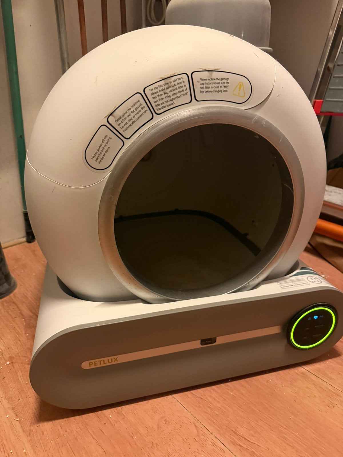 Petlux V2 automatische kattenbak, Ophalen of Verzenden, Zelfreinigend, Zo goed als nieuw