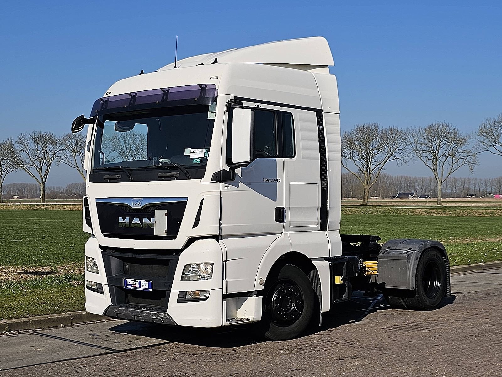 M.A.N. 18.440 TGX xlx bls spoilers, Auto's, Vrachtwagens, Automaat, Euro 6, MAN, Wit