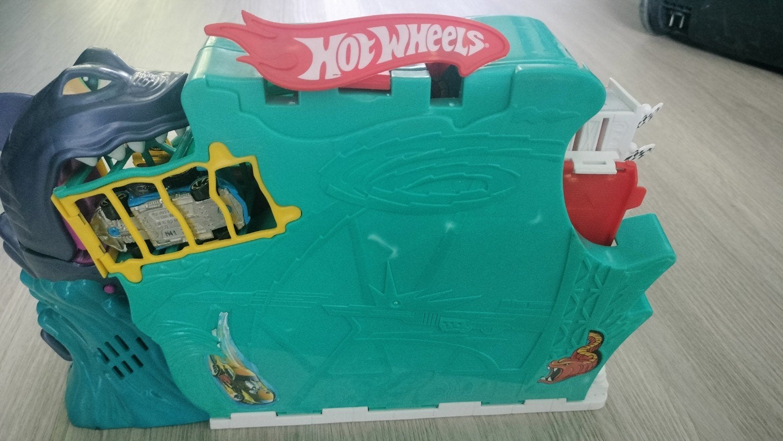 Hot Wheels Meeneem Baan - Draagbare Speelset, Ophalen of Verzenden, Gebruikt