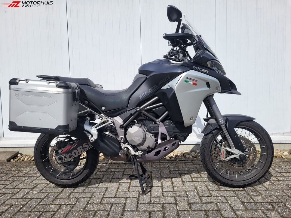 Ducati Multistrada 1200 Enduro (bj 2016 - 45.624 km) Koffers, Motoren, DUCATI, 2 cilinders, 1198 cc, Motorrijbewijs A
