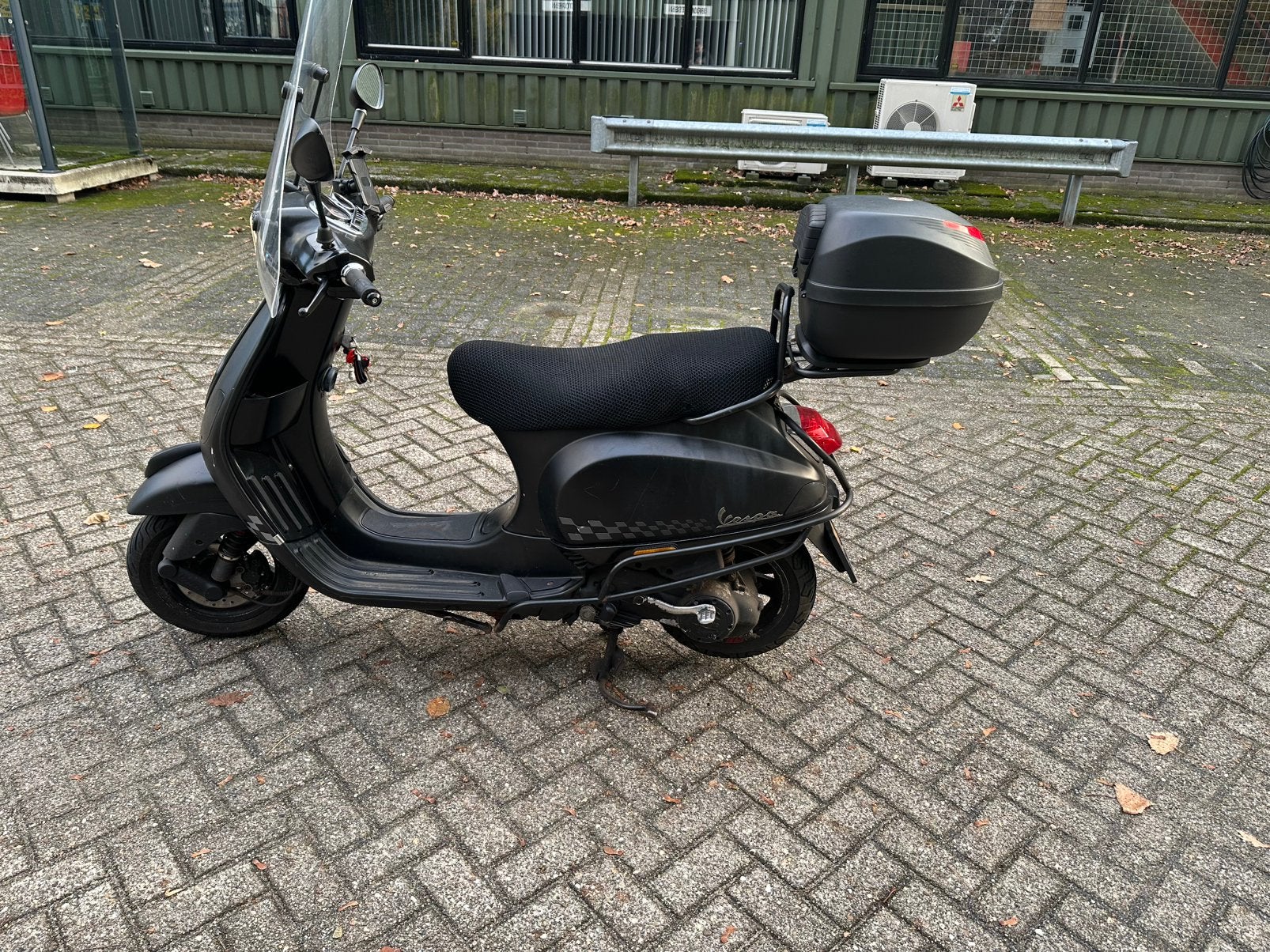 Vespa S 45km/u - Mat Zwart, Gebruikt, Maximaal 45 km/u, Vespa S, Ophalen of Verzenden