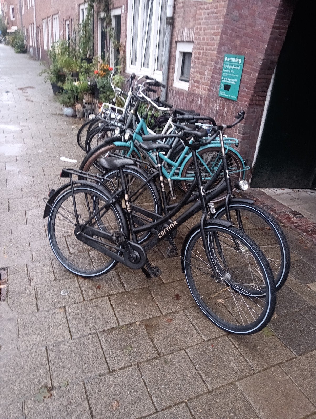 Cortina u1 damesfiets 28 inch 54 cm frame, Fietsen en Brommers, Ophalen, Terugtraprem, Cortina, 53 tot 56 cm