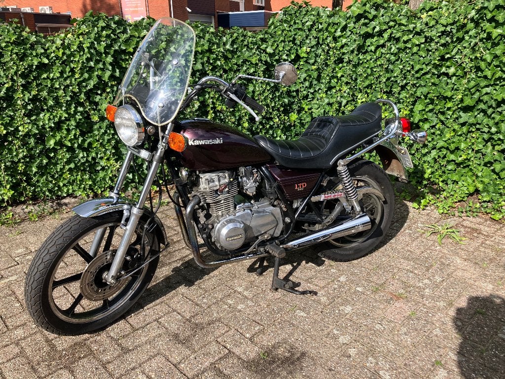Kawasaki LTD 440, 2 cilinders, Occasion, Chopper, Particulier