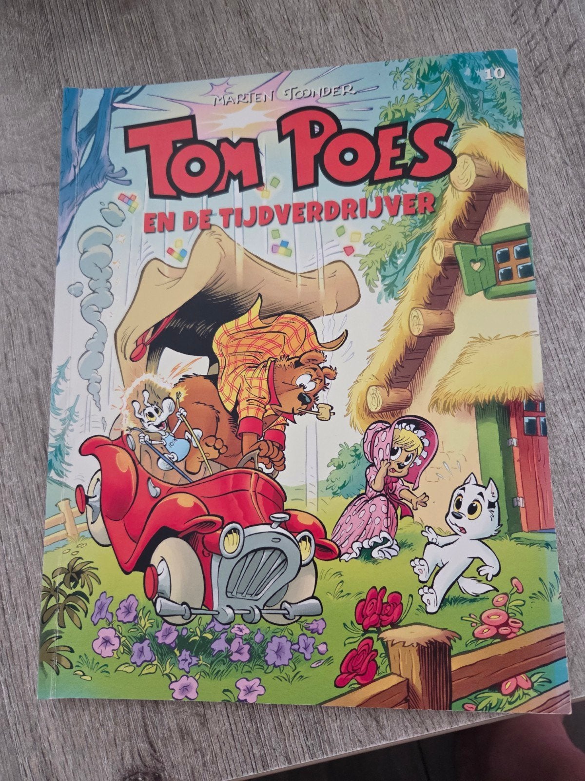Tom Poes en de Tijdverdrijver - Marten Toonder stripboek, Ophalen of Verzenden