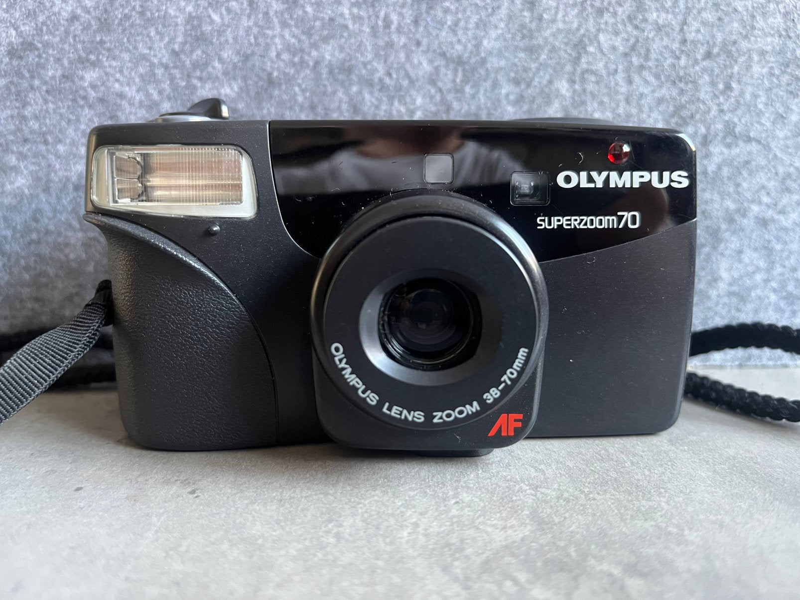 Olympus Superzoom 70, Audio, Tv en Foto, Fotocamera's Analoog, Ophalen of Verzenden, Zo goed als nieuw, Compact, Olympus