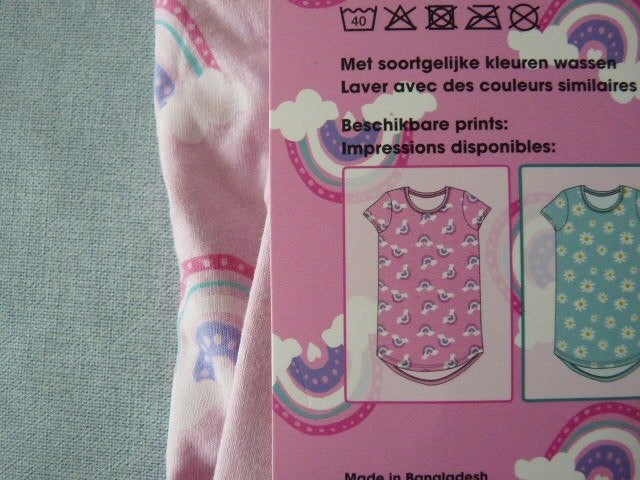 leuke roze eenhoorn pyjama, mt 104-110 Nieuw, Kinderen en Baby's, Kinderkleding | Maat 104, Nacht- of Onderkleding, Meisje, Nieuw