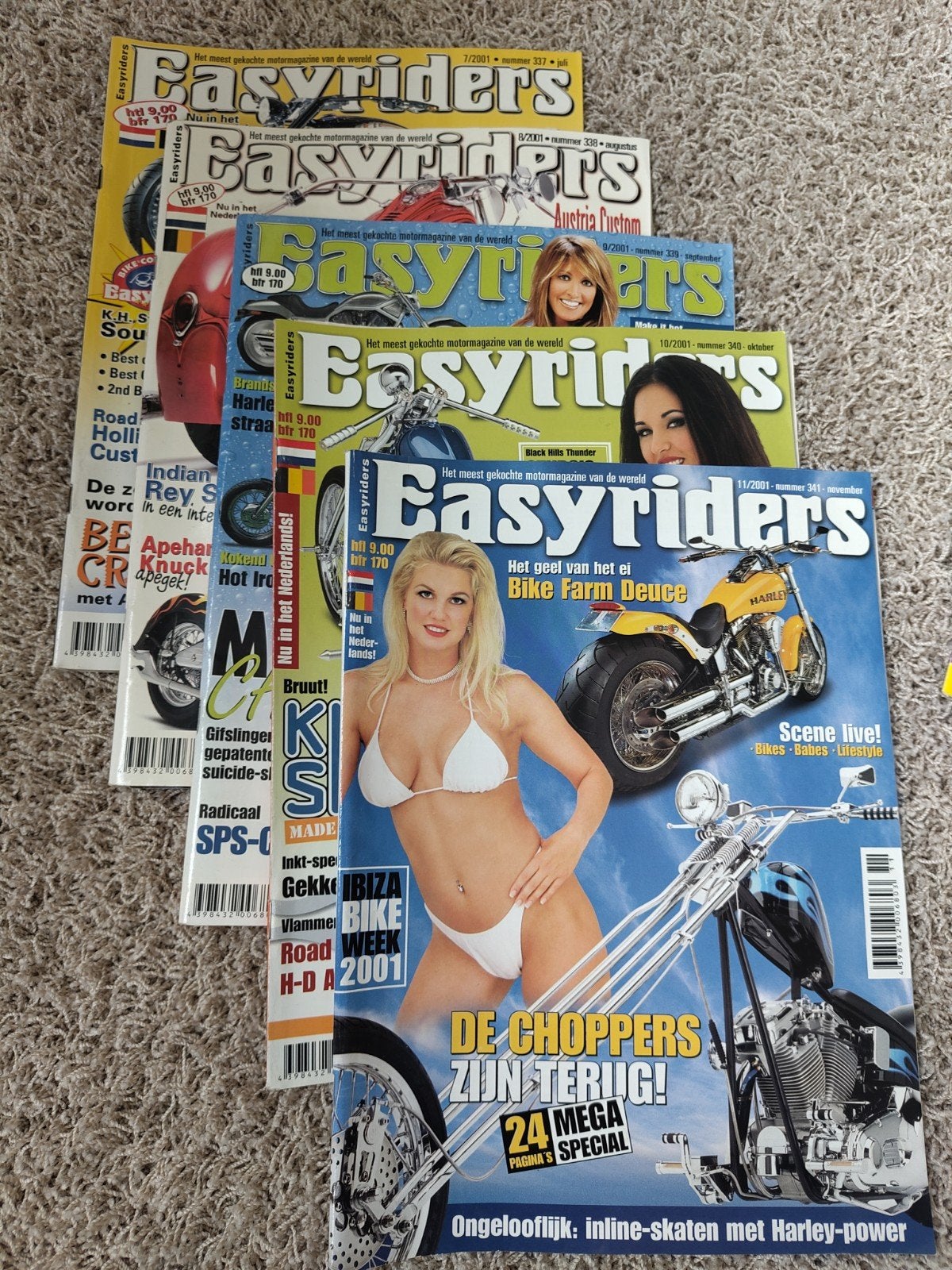 Harley-Davidson Easyriders & Freeway motormagazines (2000-20, Ophalen of Verzenden