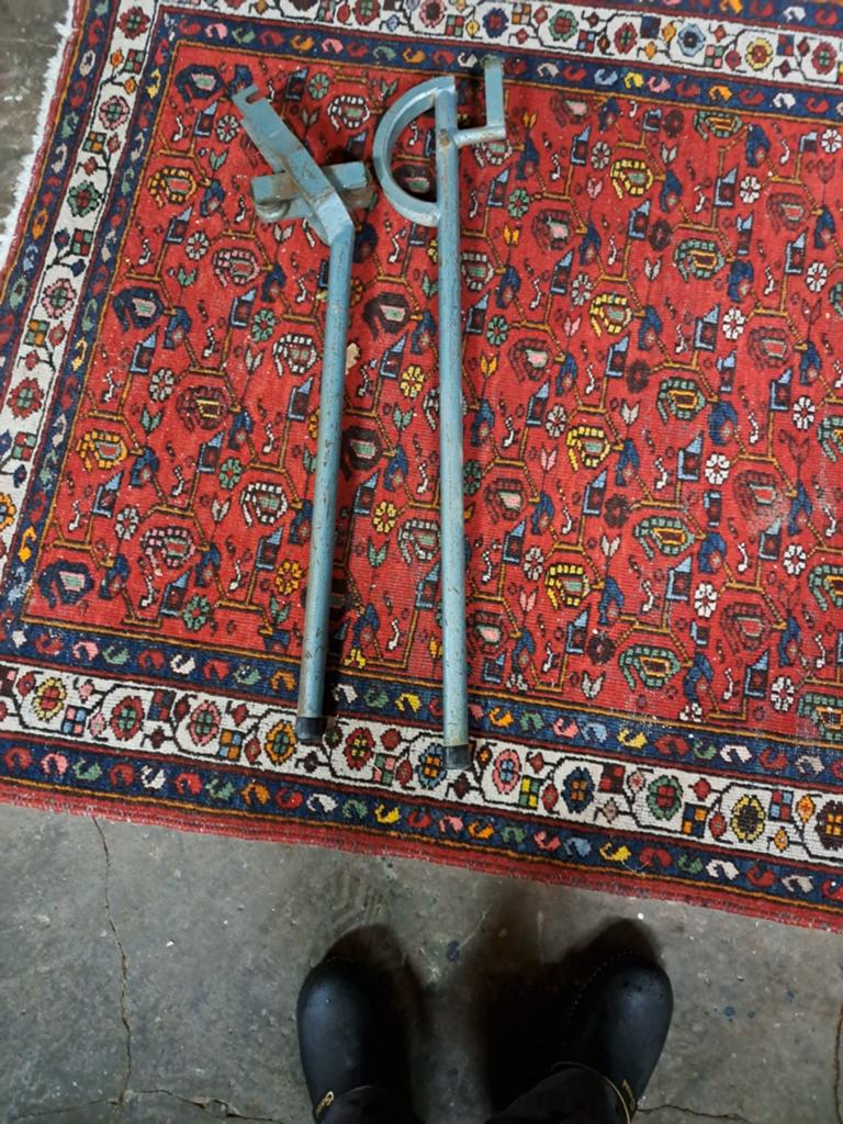 Buigijzer 28 mm zware kwaliteit, Ophalen, Gebruikt