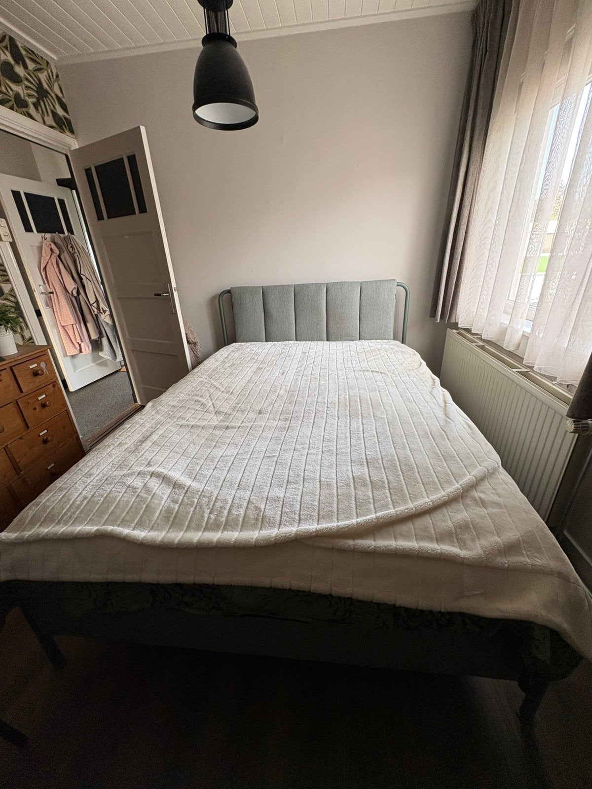 2 persoonsbed van ikea tallassen, Ophalen, Tweepersoons, 140 cm, Zo goed als nieuw