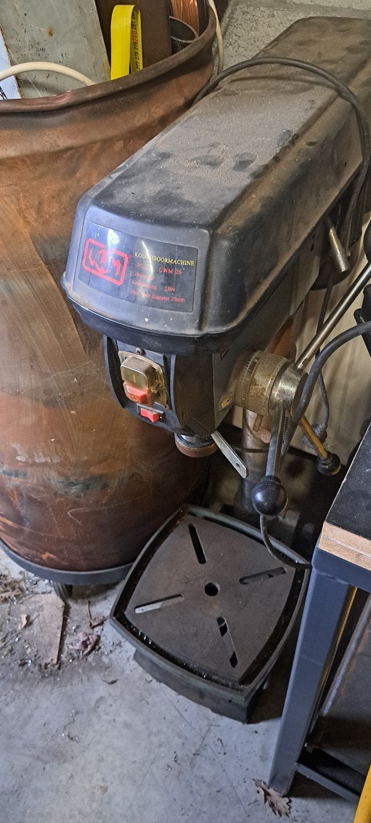 Tafel kolomboormachine, Doe-het-zelf en Verbouw, Gereedschap | Boormachines, Ophalen of Verzenden, Kolomboormachine