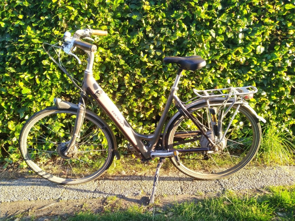 Electrische Koga tesla tour miyata damesfiets, Fietsen en Brommers, Versnellingen, Trommelrem, Ophalen, Overige merken