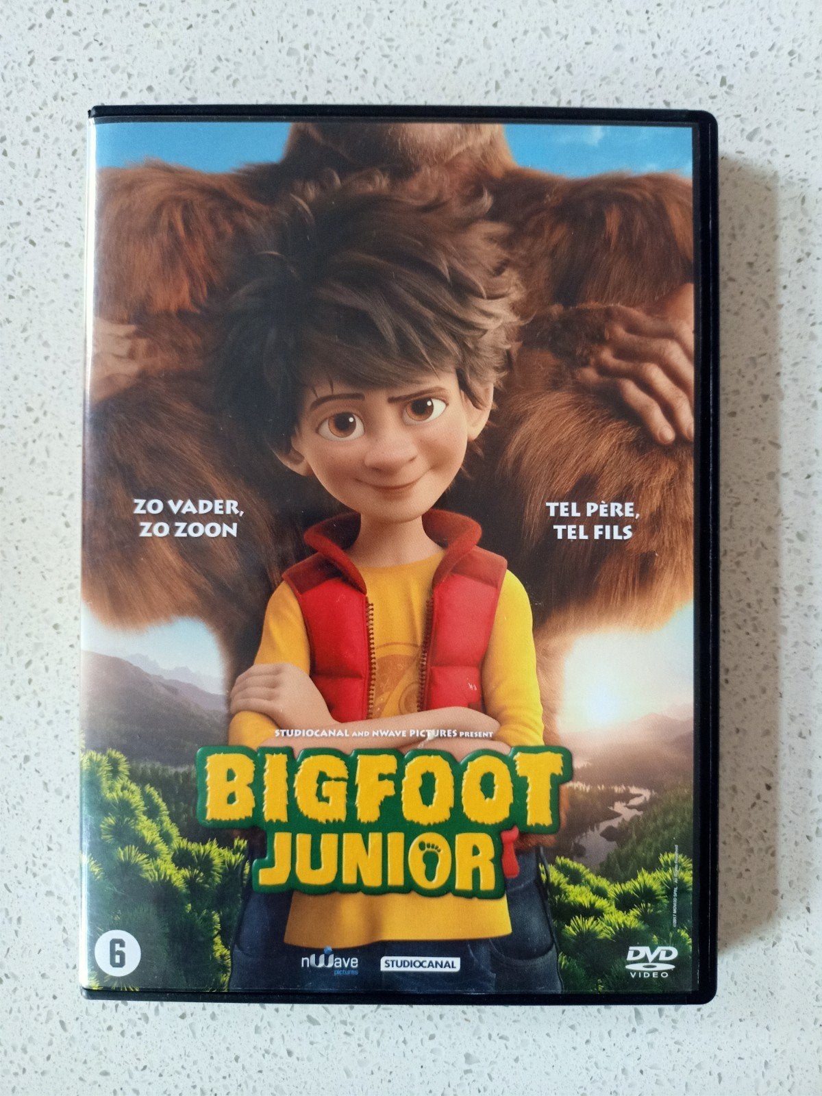 Bigfoot Junior DVD - Avontuurlijke animatiefilm, Animatie, Zo goed als nieuw, Vanaf 6 jaar, Film