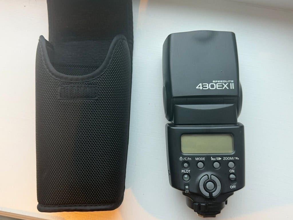 Canon Speedlite 430EX-II externe flitser, Audio, Tv en Foto, Canon, Externe flitser, Ophalen of Verzenden, Zo goed als nieuw