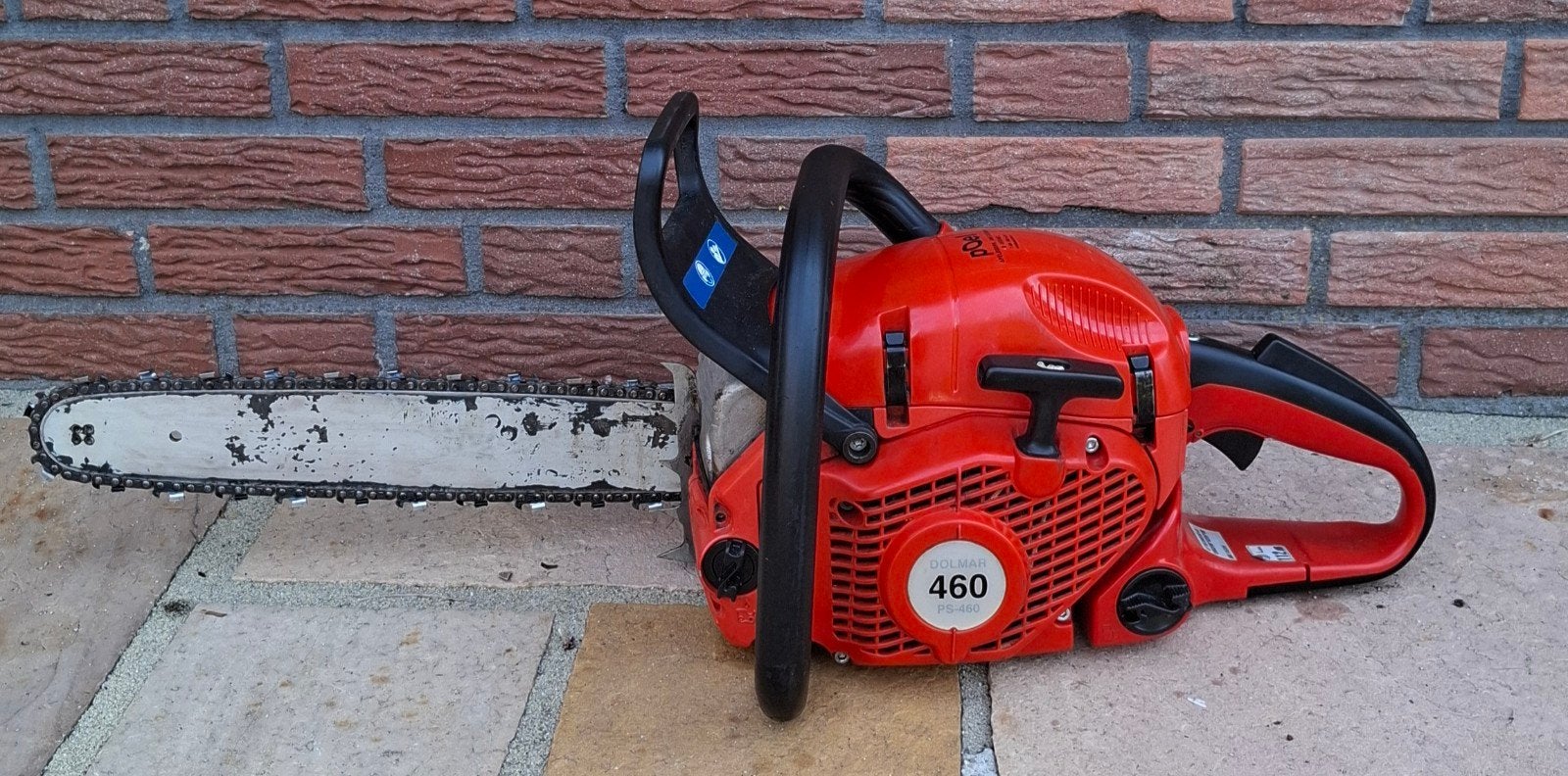 Dolmar PS-460 Kettingzaag Bomenzaag benzine, Tuin en Terras, Ophalen of Verzenden, Gebruikt, Overige soorten, DOLMAR