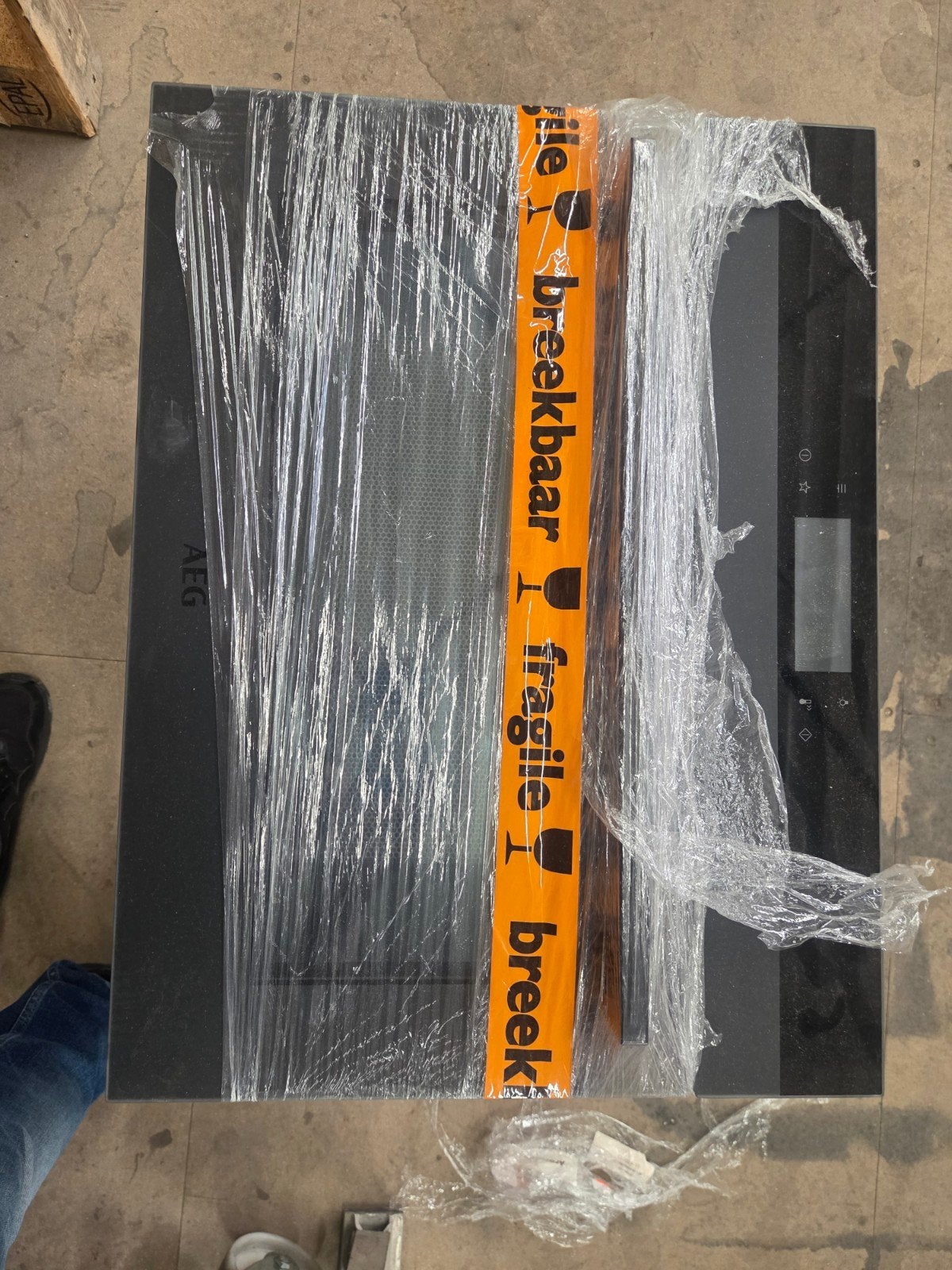 Jong gebruikte AEG inbouw combi-oven/magnetron, Ophalen, AEG, Inbouw, Hete lucht