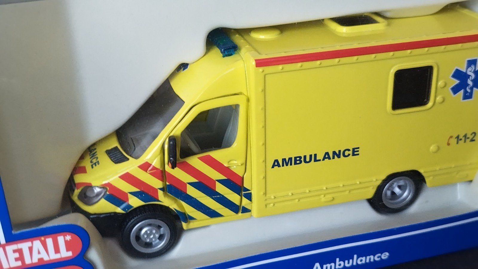Mercedes Benz ambulance  Nederland 1:50 Siku 2108 Pol, Verzenden, Nieuw, Sieper, Siku