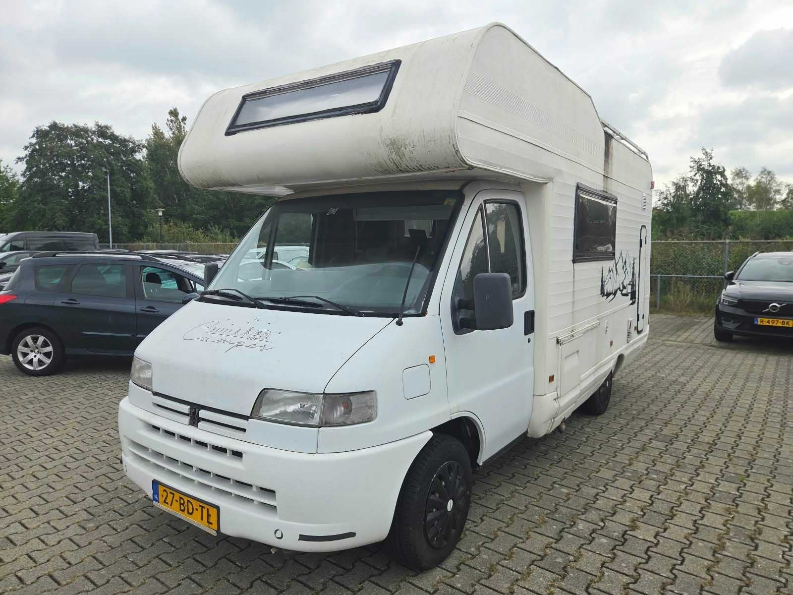 peugeot 230 bed - bank - wc - Camper, Bedrijf, Diesel, Overige merken