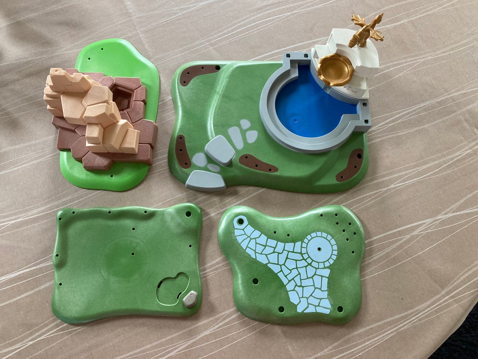 Playmobil groene grond platen., Ophalen of Verzenden, Zo goed als nieuw