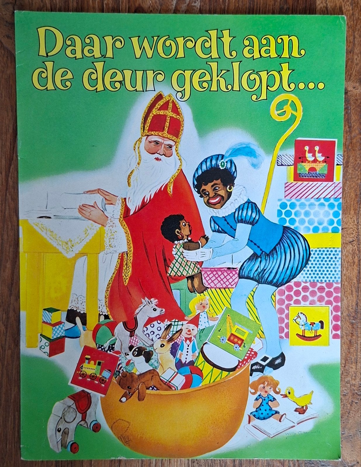 Daar wordt aan de deur geklopt....( Vintage), Diversen, Ophalen of Verzenden