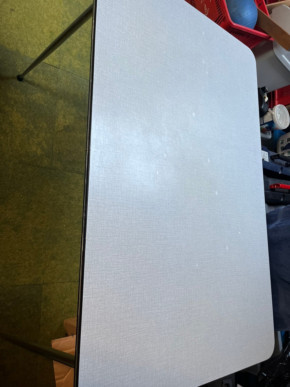 Te koop fomica tafel., Zo goed als nieuw, Minder dan 50 cm, Rechthoekig, 50 tot 100 cm
