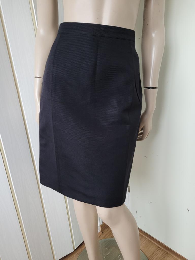 Rena Lange rok wol zijde zwart maat 38/40, Kleding | Dames, Rokken, Maat 38/40 (M), Zwart, Rena Lange, Ophalen of Verzenden