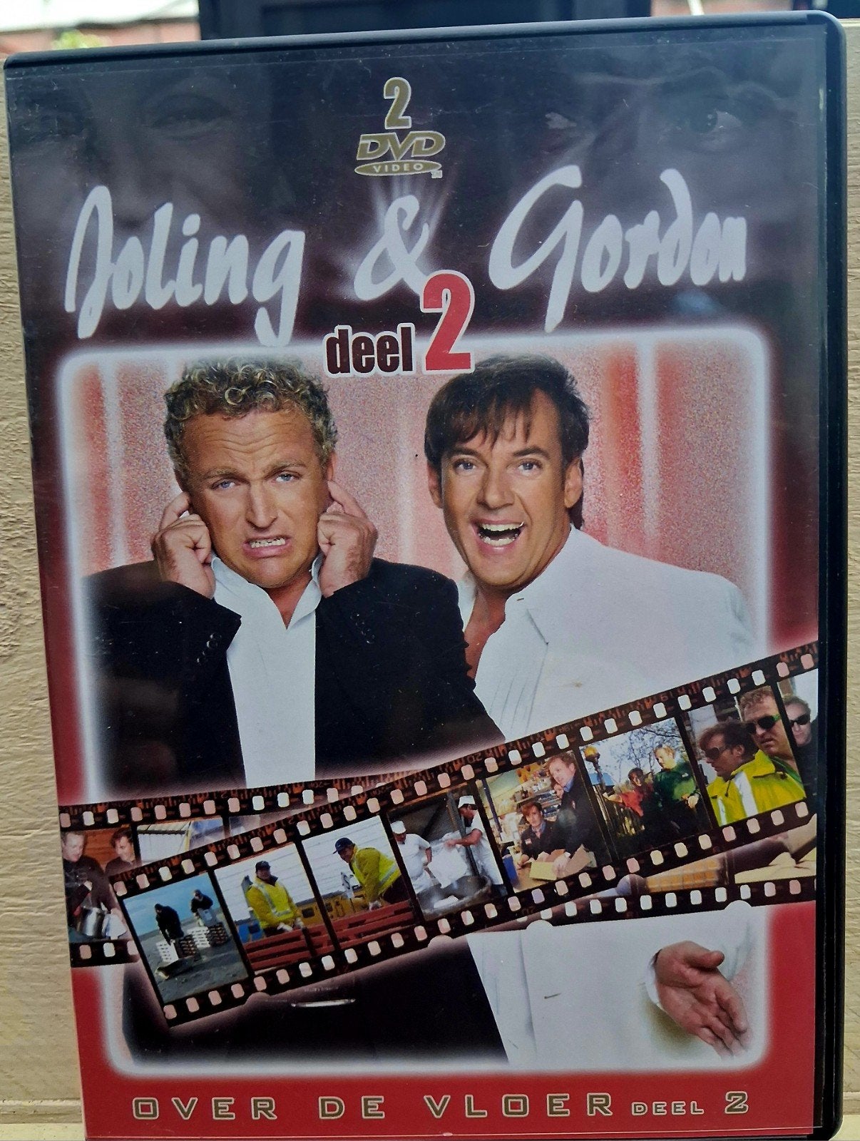 Joling & Gordon Over De Vloer Deel 2 DVD, Gebruikt, Alle leeftijden, Nederlands, Inclusief doosje