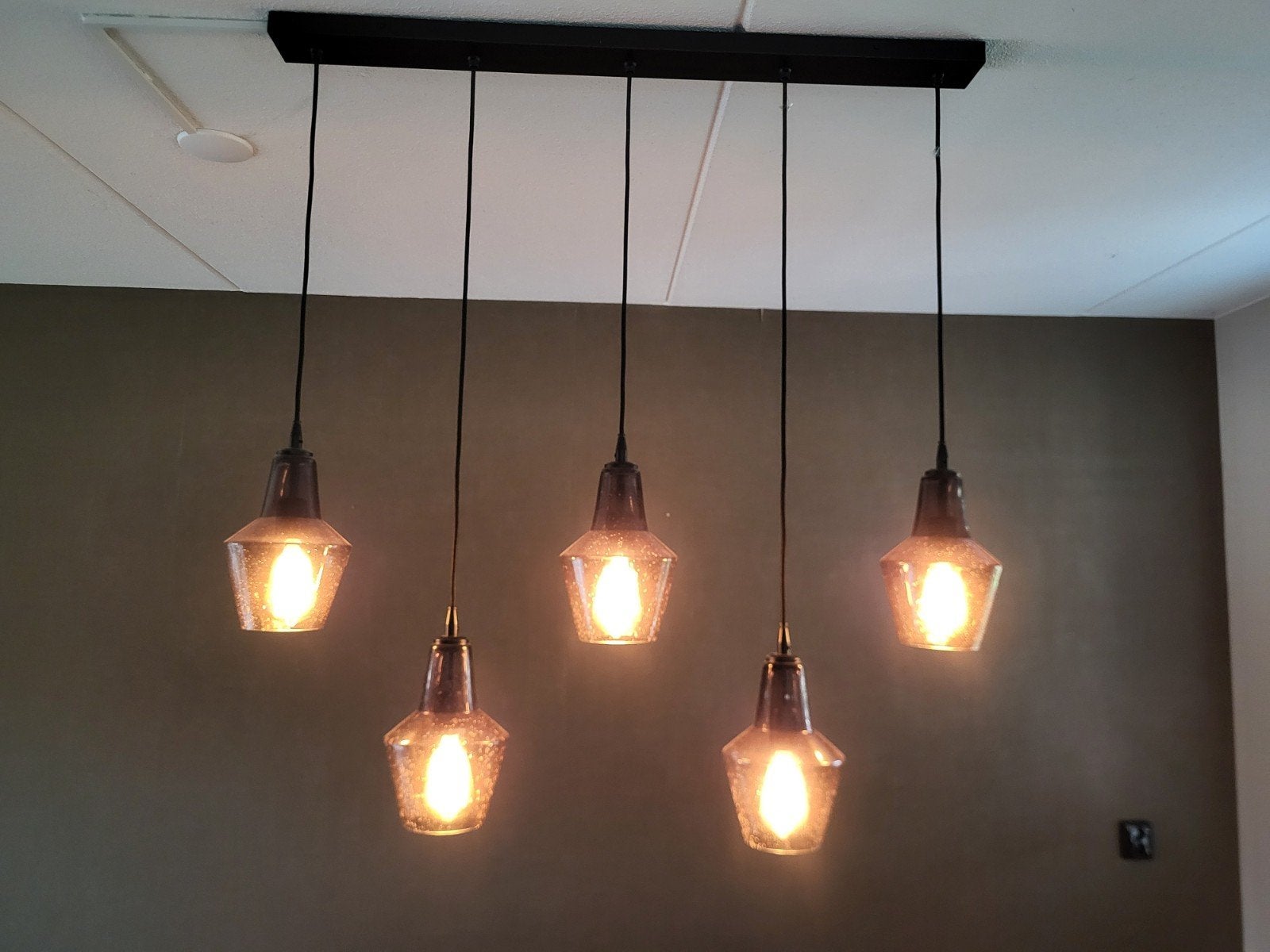 Hanglamp orion 5 lichtbronnen, Ophalen of Verzenden, Minder dan 50 cm