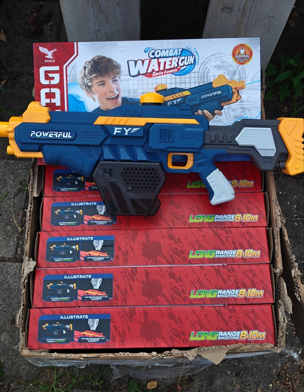 Bulk Deal Elektrische Waterpistolen 680ML | 16 Stuks, Ophalen of Verzenden, Nieuw