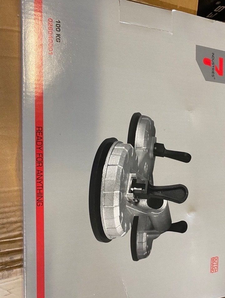 Nieuwe zuignap voor tegels en glas - 100 KG draagkracht, Ophalen of Verzenden, Nieuw, Overige typen, Overige merken
