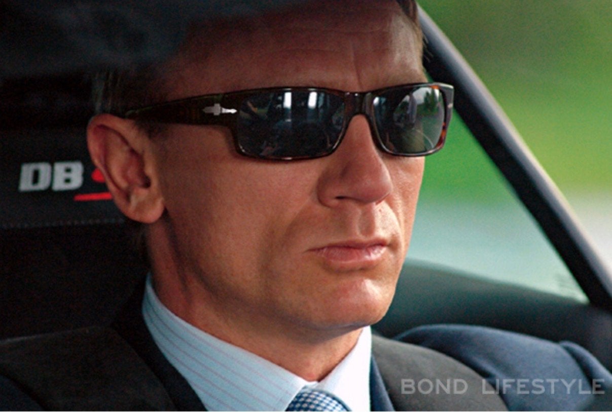 Persol PO2720S 24/31 60 Casino Royale James Bond, Overige merken, Gebruikt, Zonnebril, Bruin