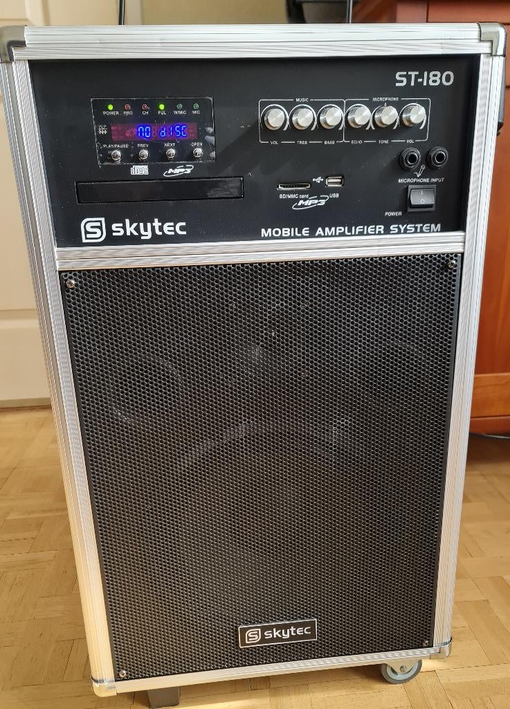 skytec ST-180, Audio, Tv en Foto, Luidsprekers, Ophalen of Verzenden, 120 watt of meer, Front, Rear of Stereo speakers, Overige merken