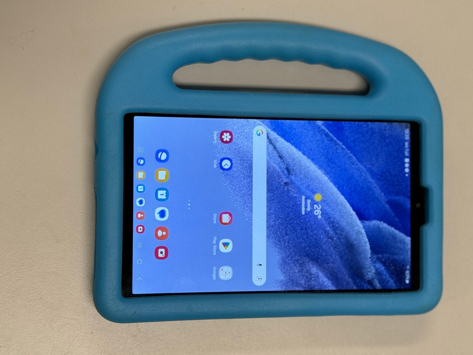 Samsung Galaxy Tab A7 Lite (SM-T220) 32GB Grijs met hoes, Computers en Software, Android Tablets, 32 GB, 8 inch, Ophalen of Verzenden
