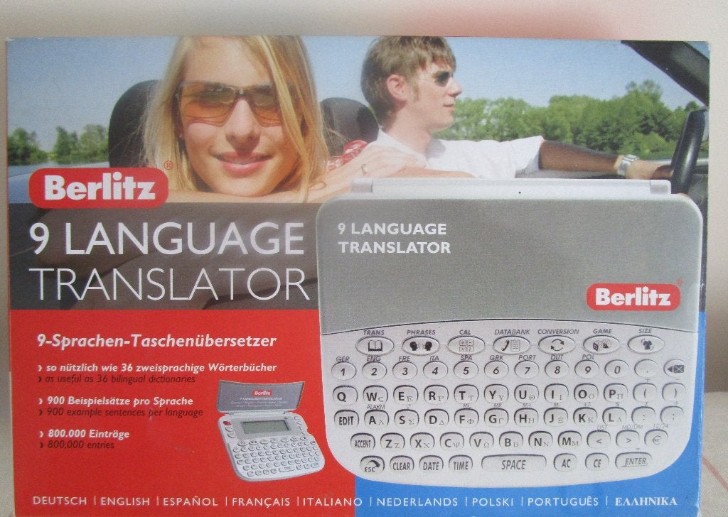 Berlitz Vertaal apparaat, Ophalen of Verzenden
